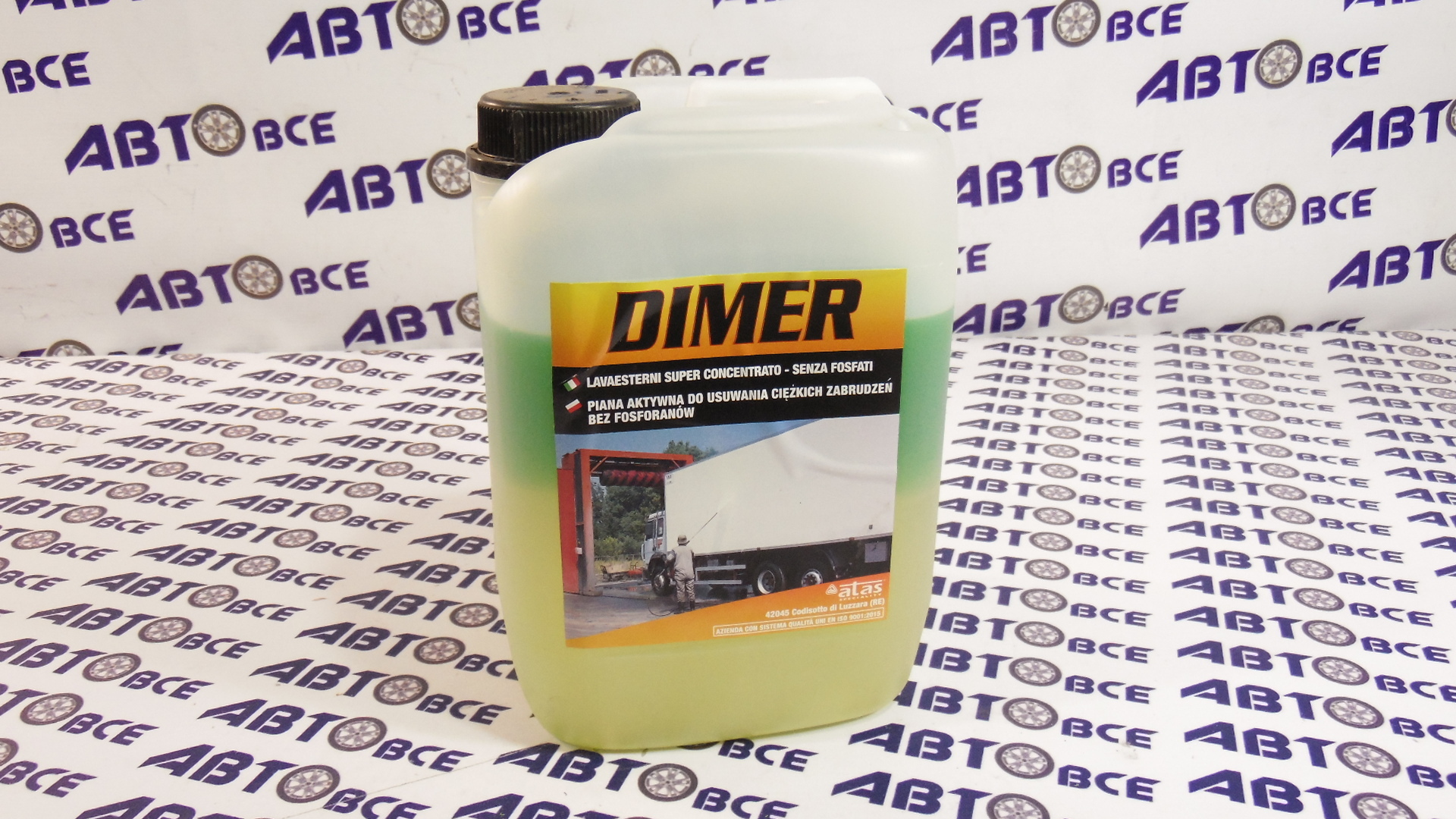 Шампунь для авто (концентрат) DIMER (без фосфатов) 5кг активная пена ATAS